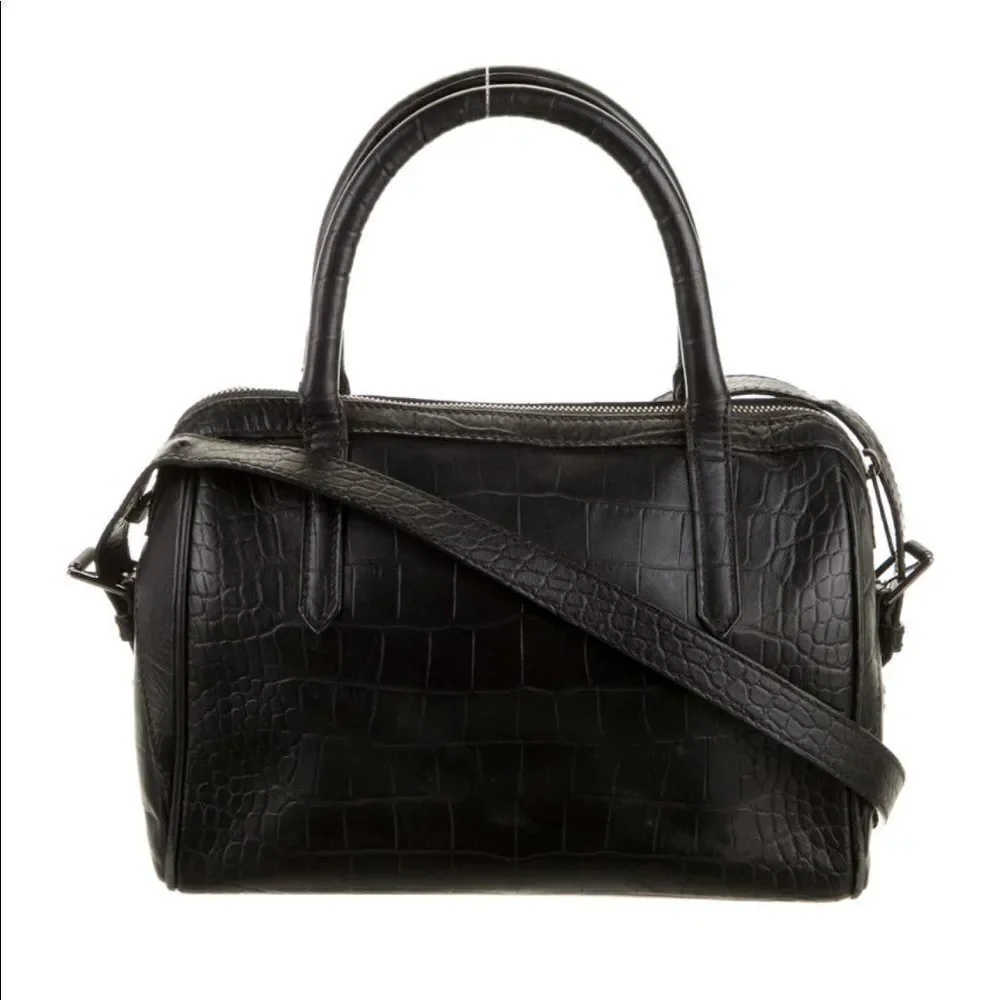 ‎Reece Hudson Bowery Duffle Leather Bag